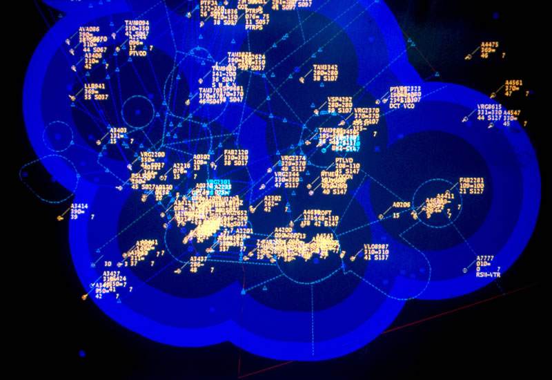 sistemas de controle de tráfego aéreo 