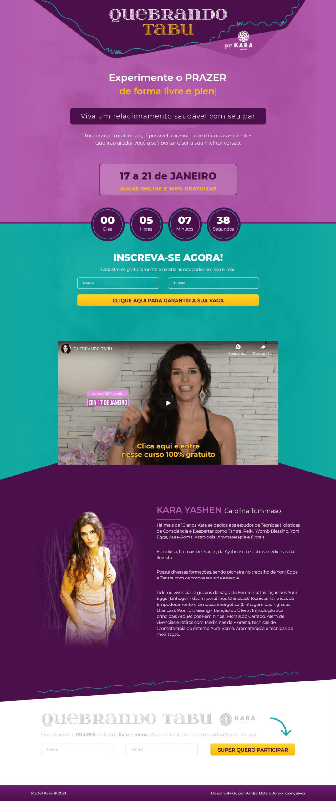 hiperbytes landing page kara